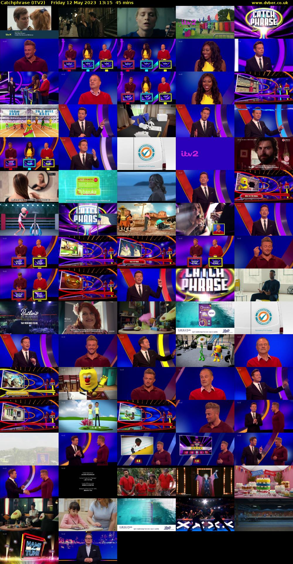 Catchphrase (ITV2) Friday 12 May 2023 13:15 - 14:00