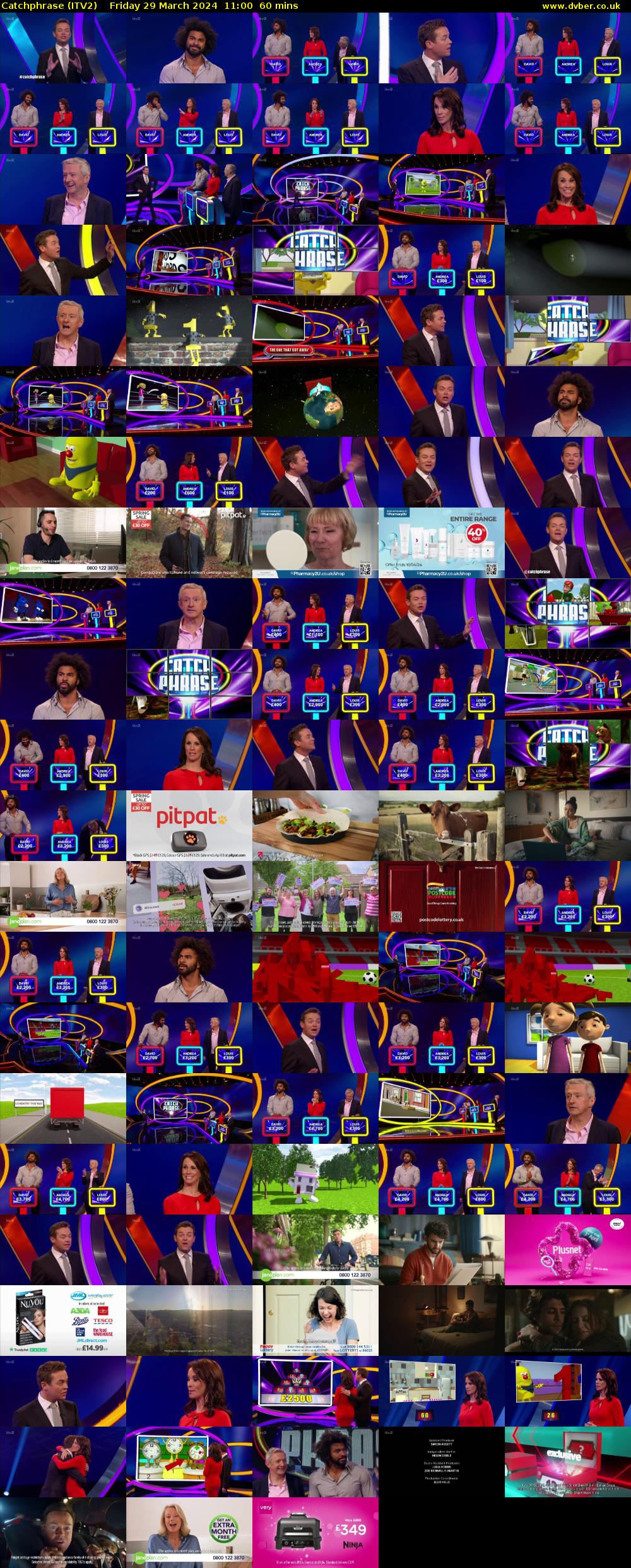 Catchphrase (ITV2) Friday 29 March 2024 11:00 - 12:00