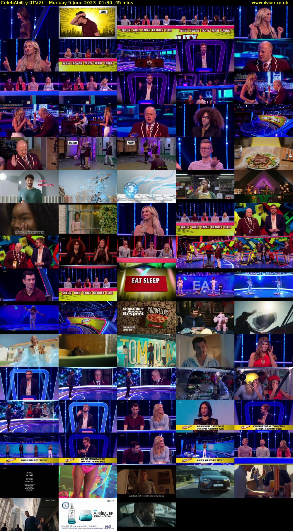 CelebAbility (ITV2) Monday 5 June 2023 01:30 - 02:15