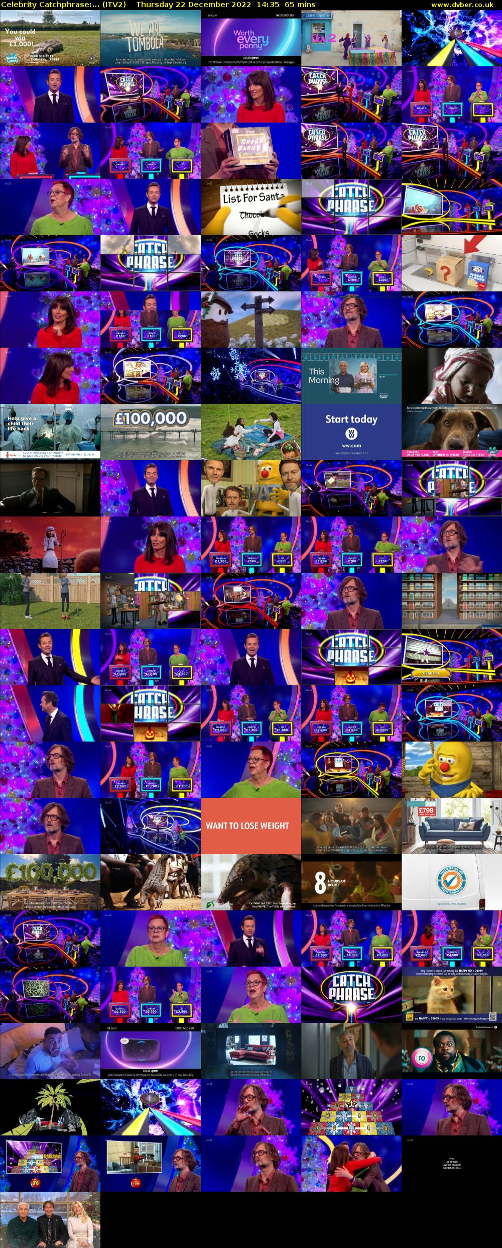 Celebrity Catchphrase:... (ITV2) Thursday 22 December 2022 14:35 - 15:40