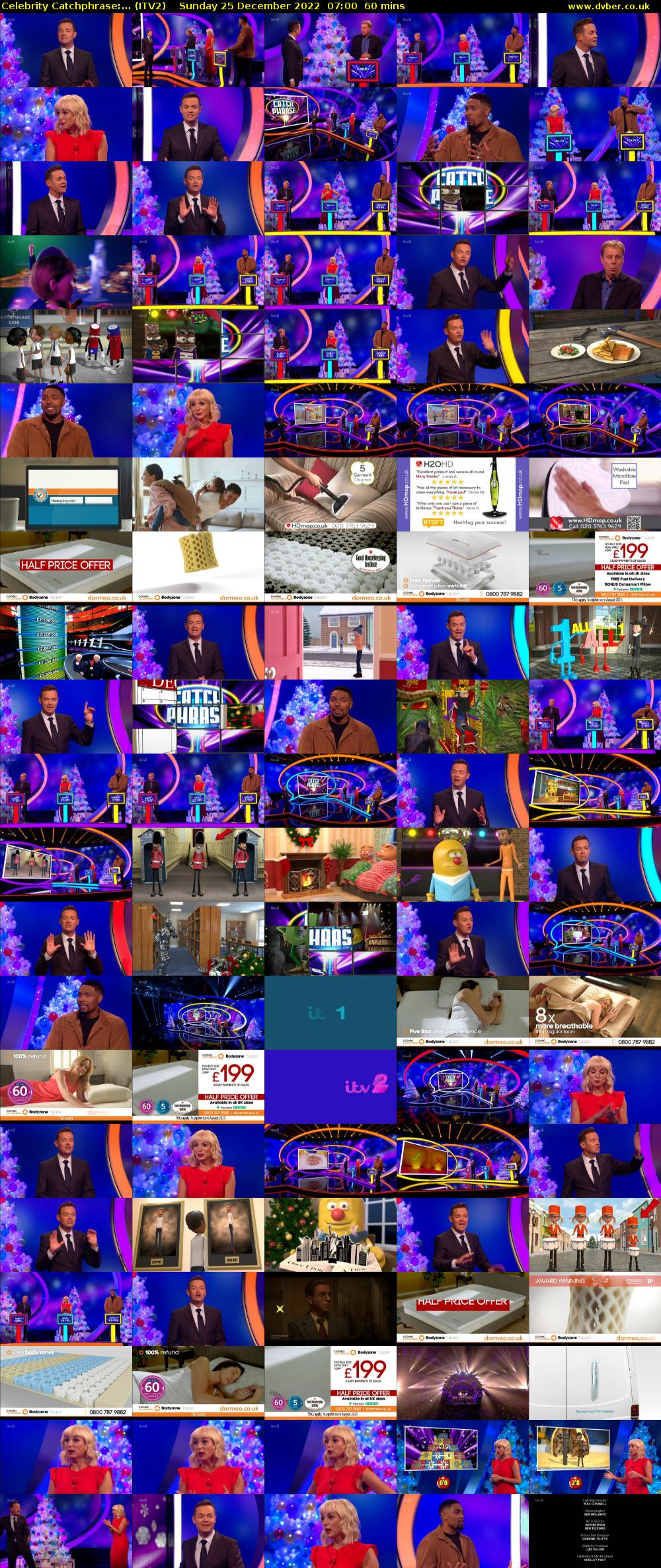 Celebrity Catchphrase:... (ITV2) Sunday 25 December 2022 07:00 - 08:00