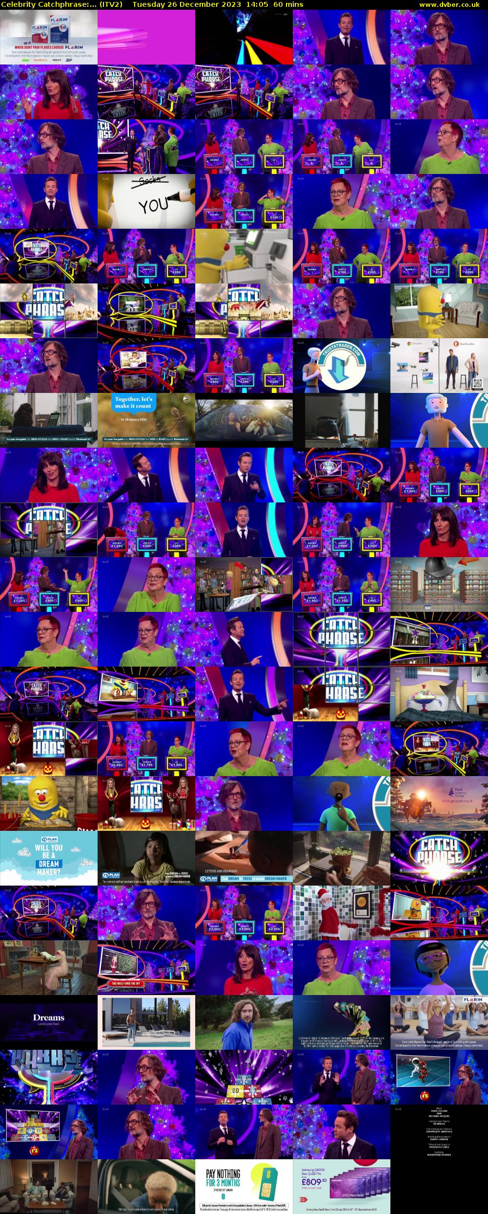 Celebrity Catchphrase:... (ITV2) Tuesday 26 December 2023 14:05 - 15:05