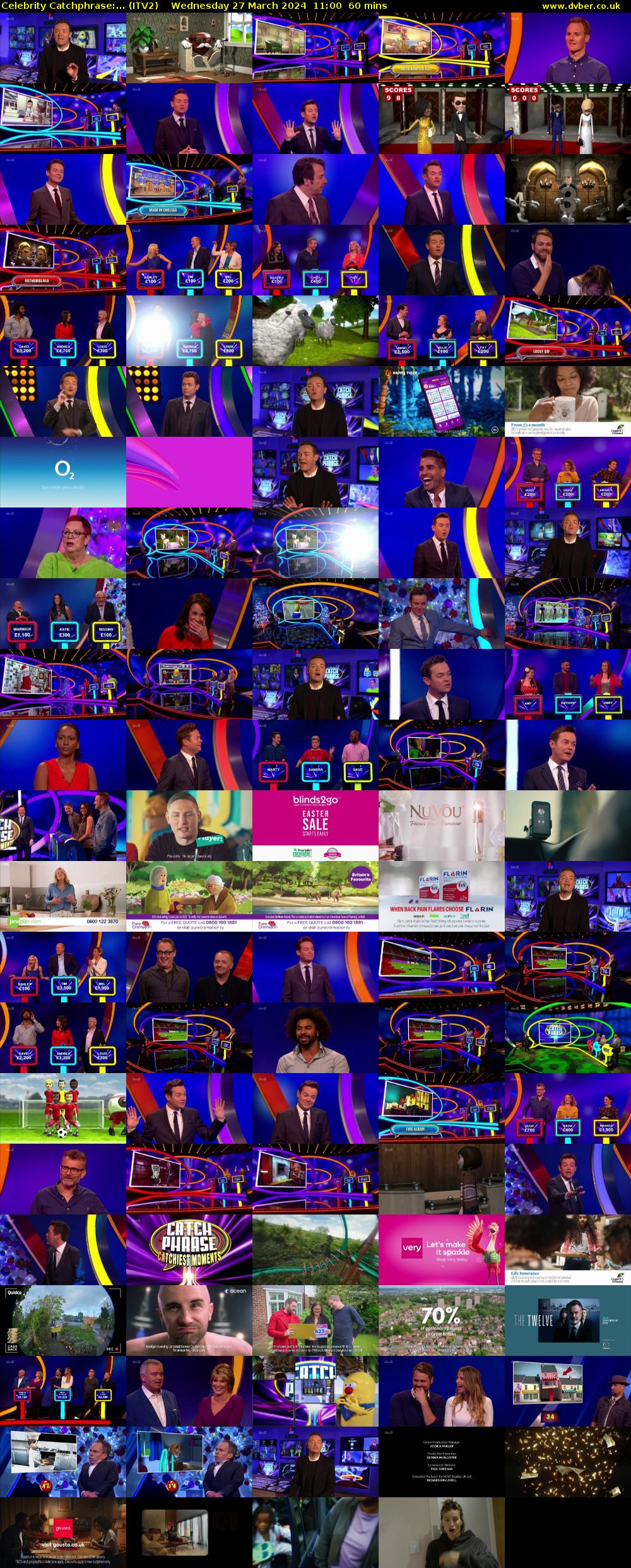 Celebrity Catchphrase:... (ITV2) Wednesday 27 March 2024 11:00 - 12:00