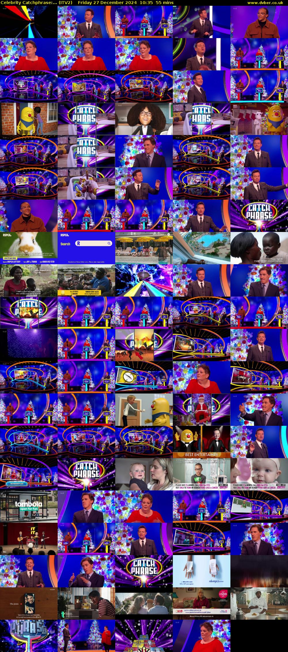Celebrity Catchphrase:... (ITV2) Friday 27 December 2024 10:35 - 11:30
