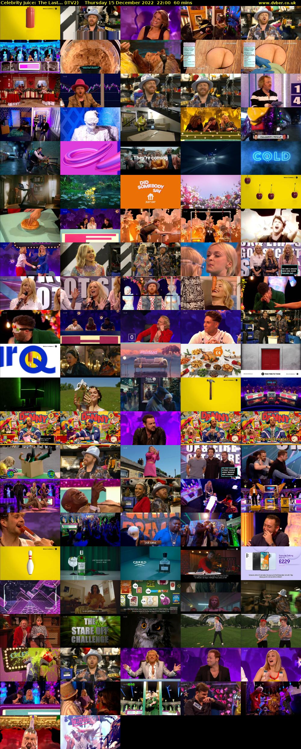 Celebrity Juice: The Last... (ITV2) Thursday 15 December 2022 22:00 - 23:00
