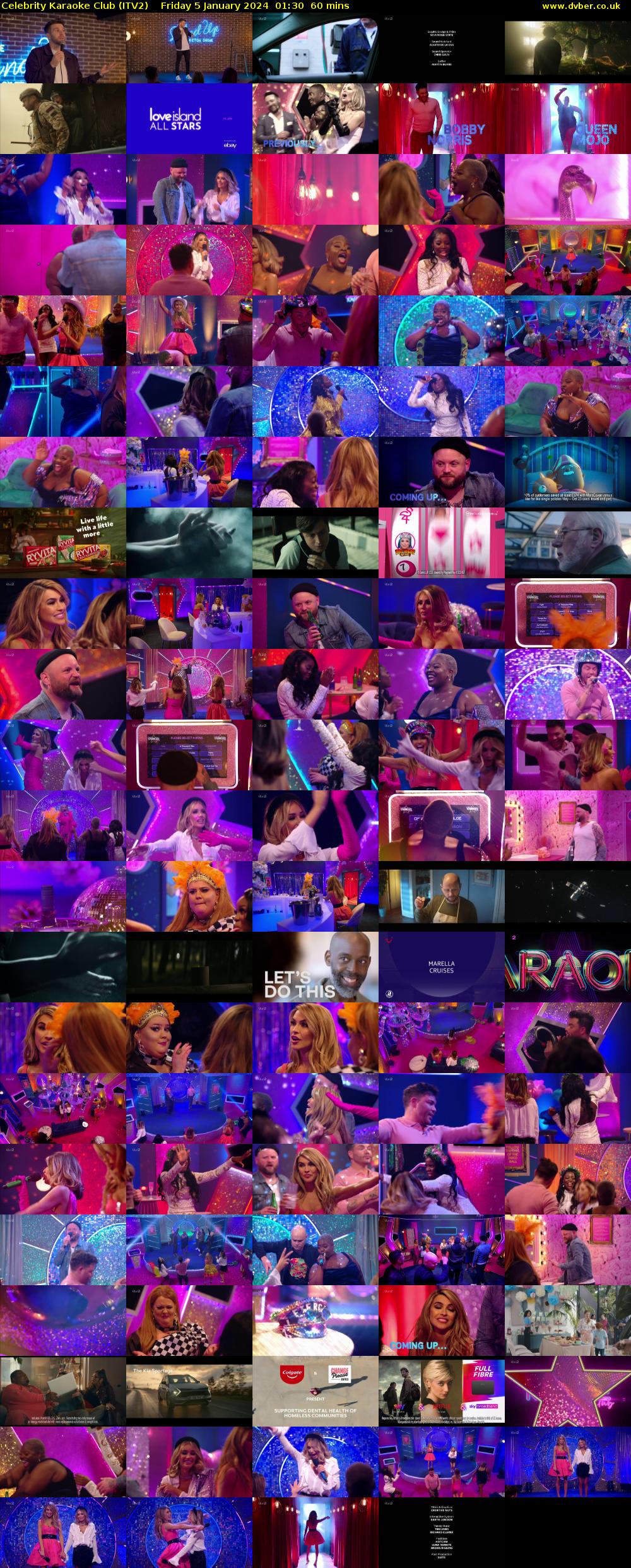 Celebrity Karaoke Club (ITV2) Friday 5 January 2024 01:30 - 02:30