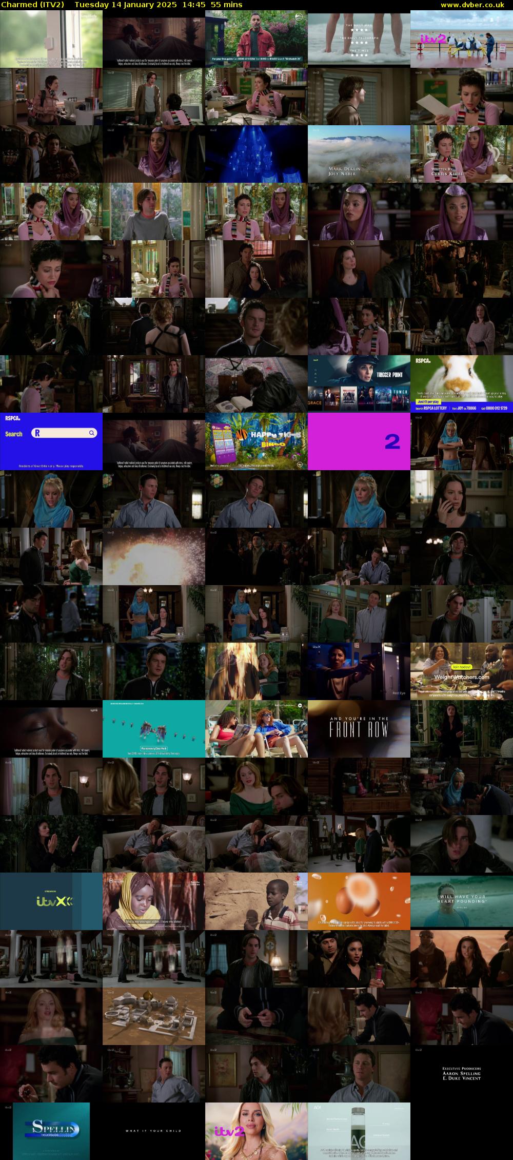 Charmed (ITV2) Tuesday 14 January 2025 14:45 - 15:40