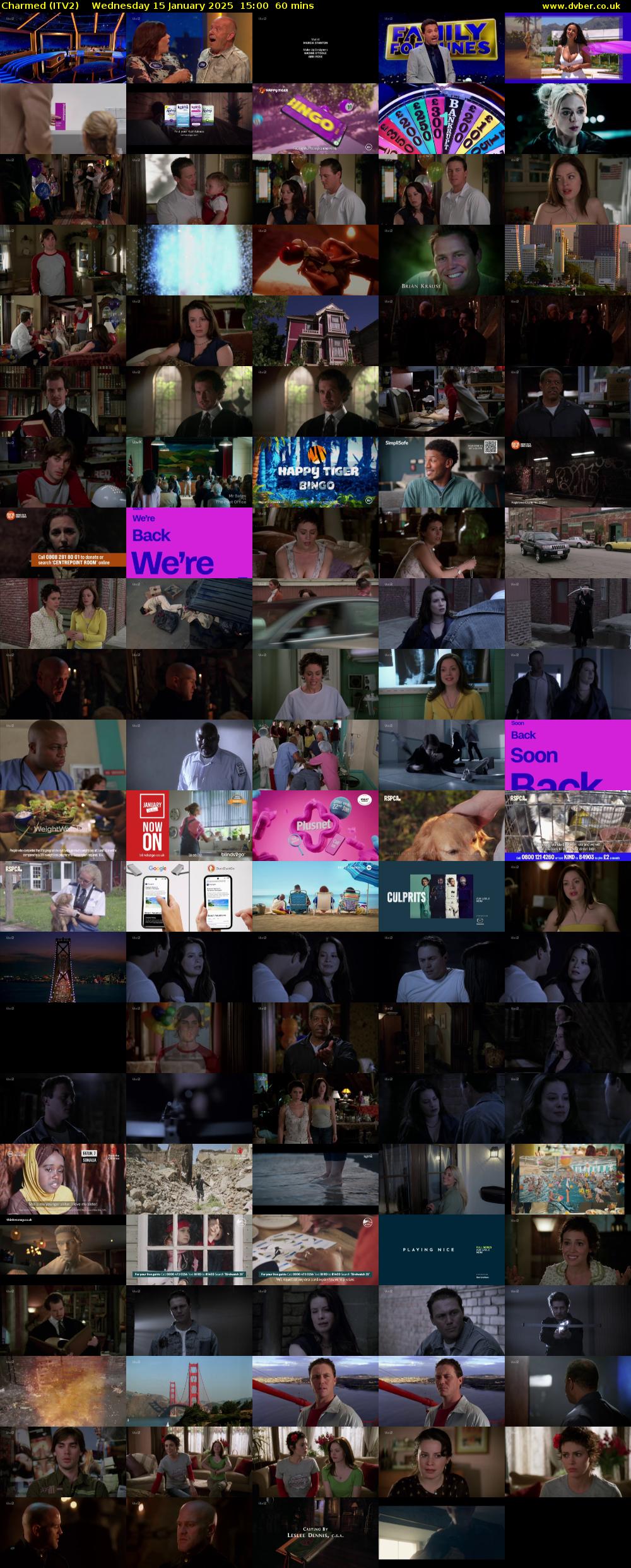 Charmed (ITV2) Wednesday 15 January 2025 15:00 - 16:00