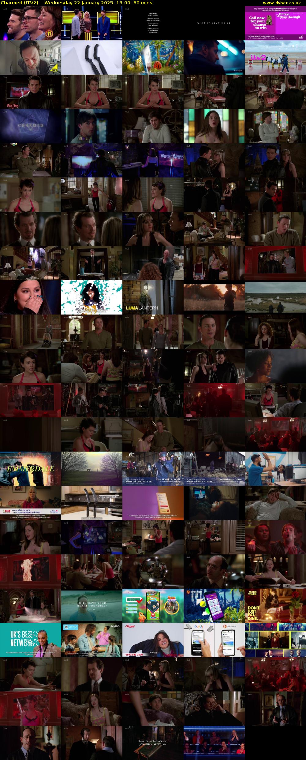 Charmed (ITV2) Wednesday 22 January 2025 15:00 - 16:00