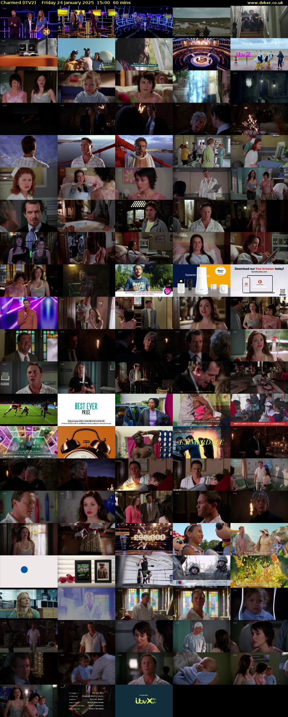 Charmed (ITV2) Friday 24 January 2025 15:00 - 16:00