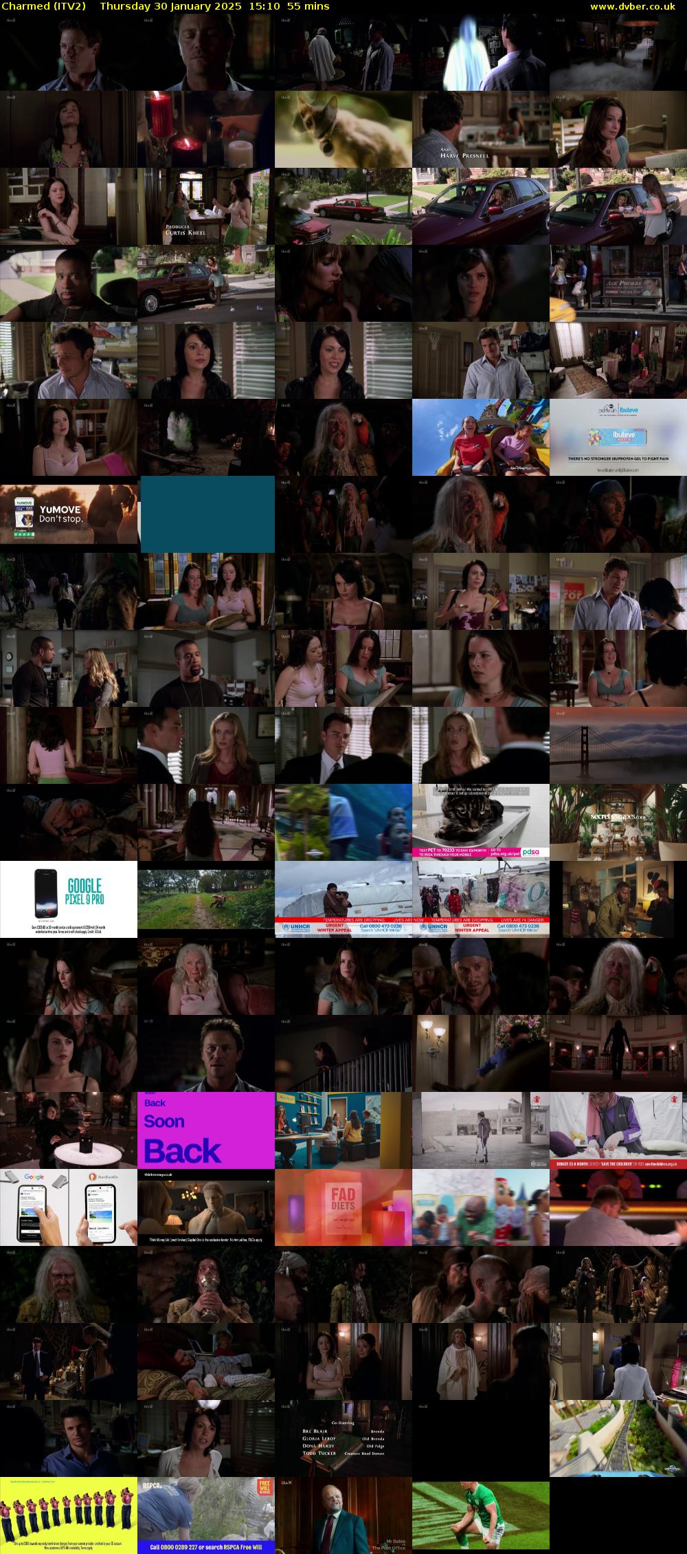 Charmed (ITV2) Thursday 30 January 2025 15:10 - 16:05