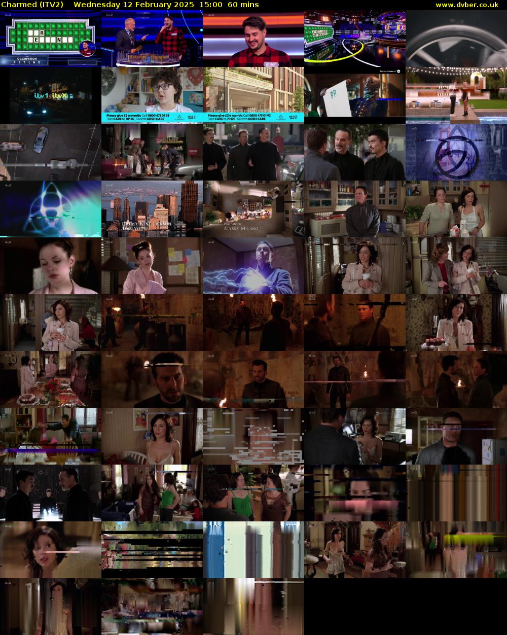 Charmed (ITV2) Wednesday 12 February 2025 15:00 - 16:00