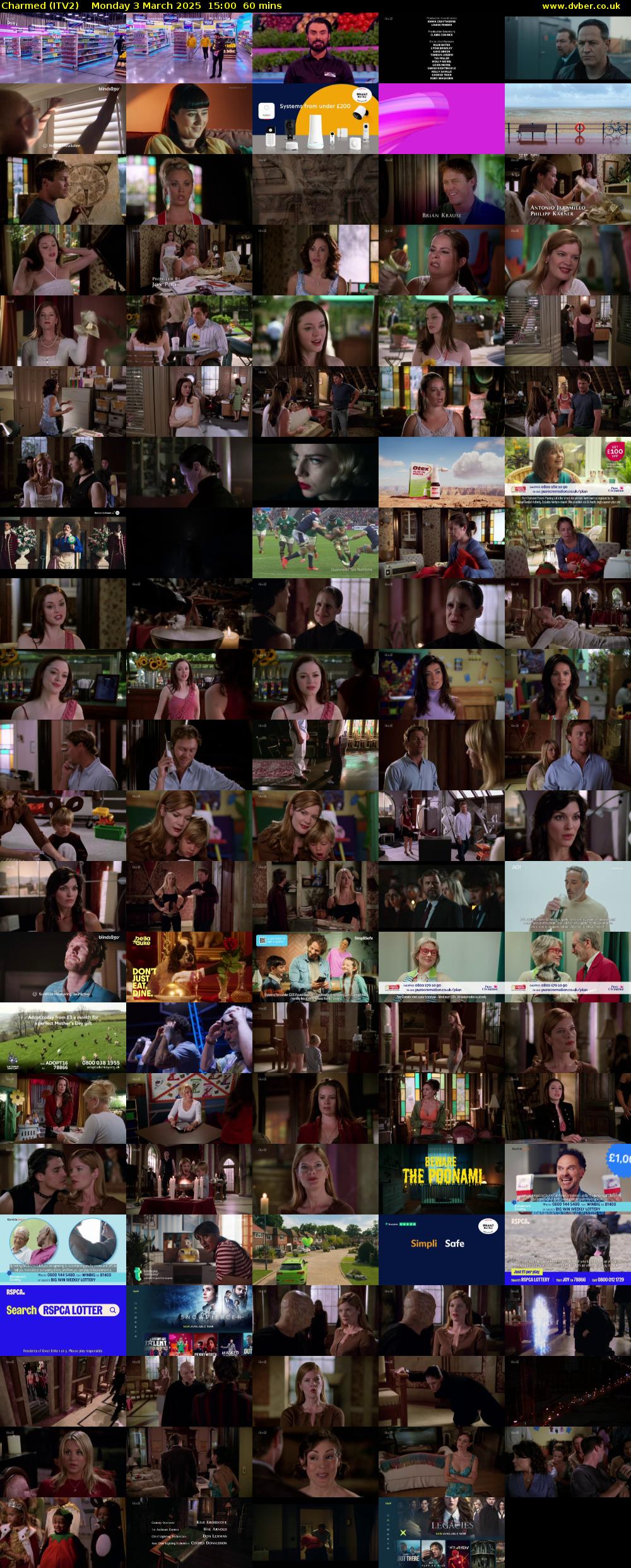 Charmed (ITV2) Monday 3 March 2025 15:00 - 16:00