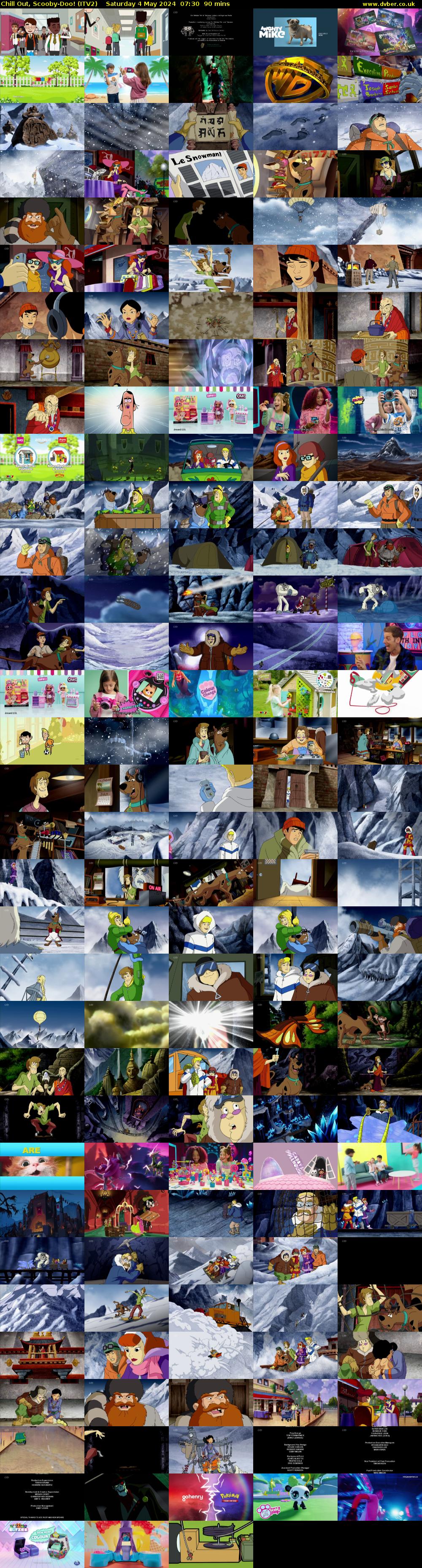 Chill Out, Scooby-Doo! (ITV2) Saturday 4 May 2024 07:30 - 09:00