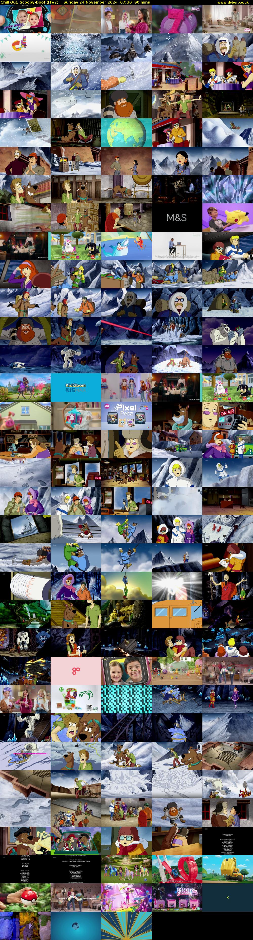 Chill Out, Scooby-Doo! (ITV2) Sunday 24 November 2024 07:30 - 09:00