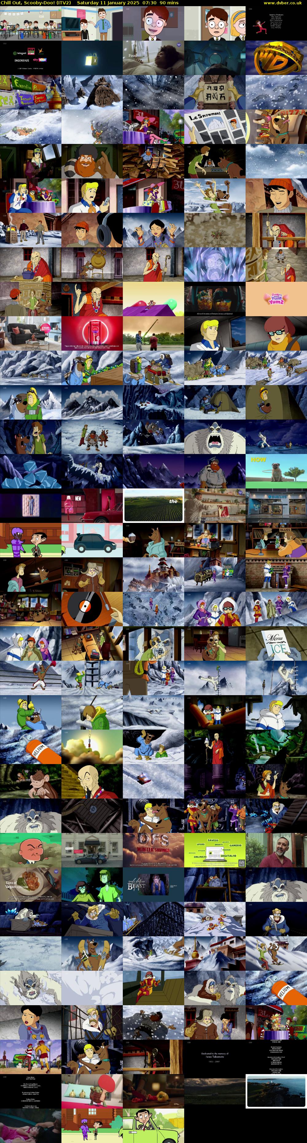 Chill Out, Scooby-Doo! (ITV2) Saturday 11 January 2025 07:30 - 09:00