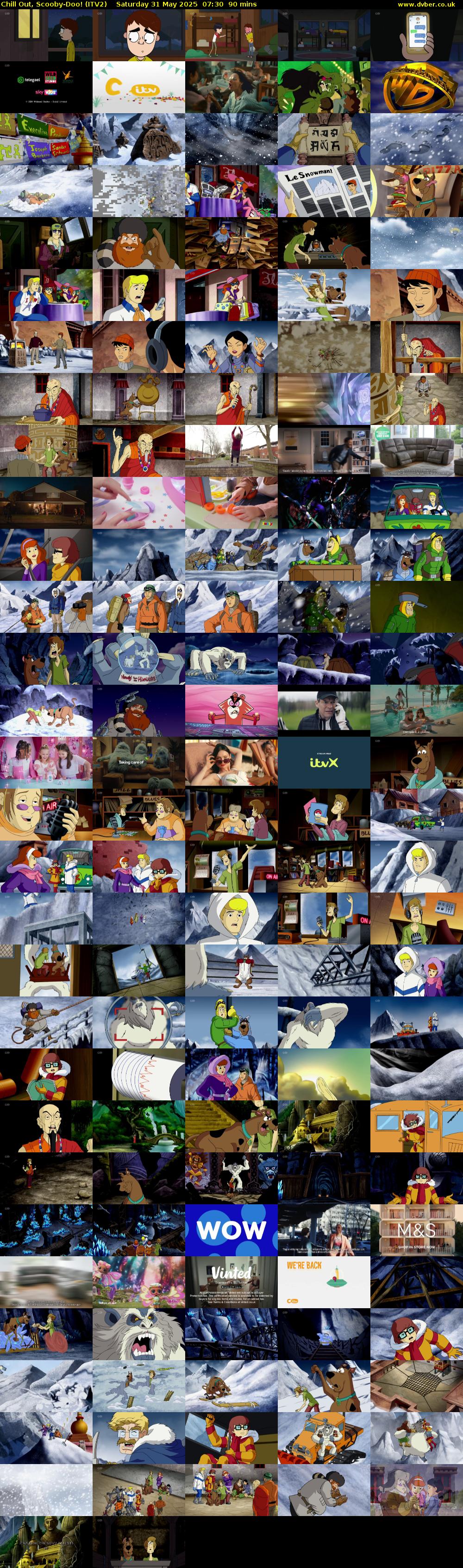 Chill Out, Scooby-Doo! (ITV2) Saturday 31 May 2025 07:30 - 09:00