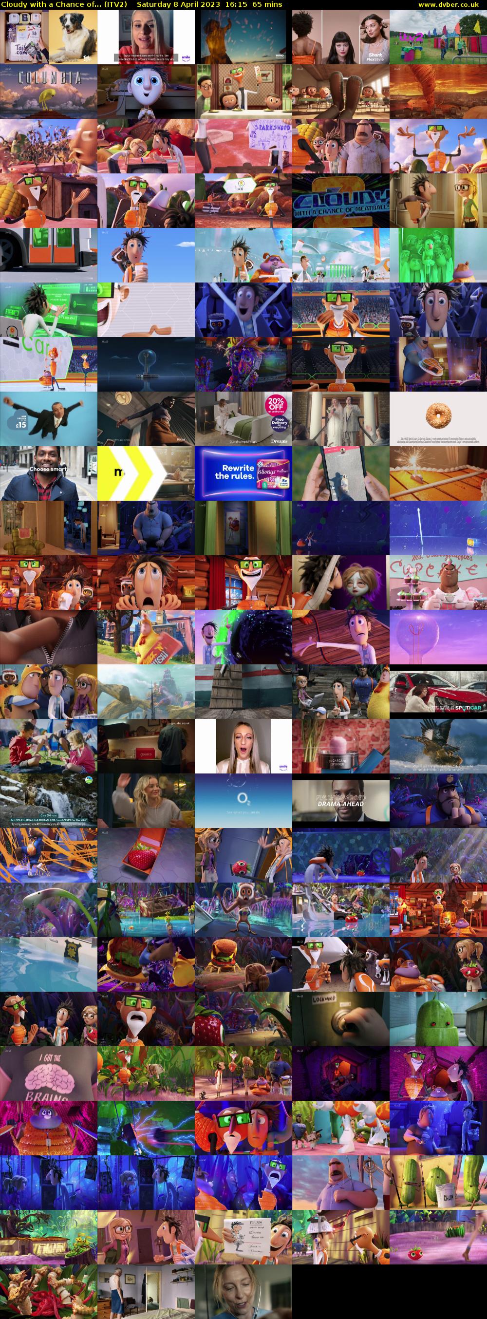 Cloudy with a Chance of... (ITV2) Saturday 8 April 2023 16:15 - 17:20