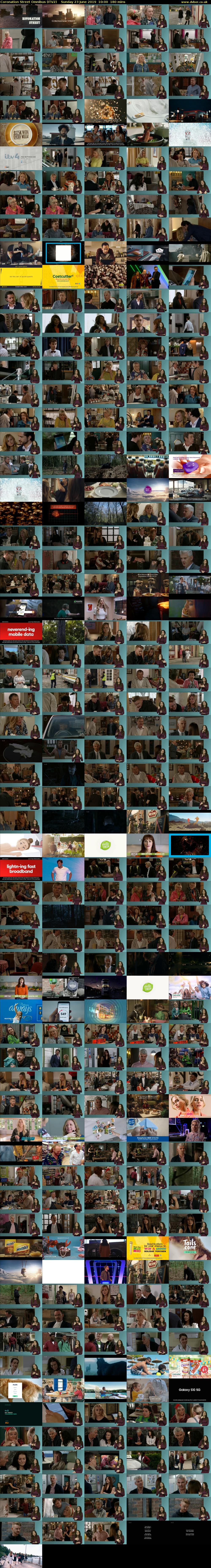 Coronation Street Omnibus (ITV2) Sunday 23 June 2019 10:00 - 13:00