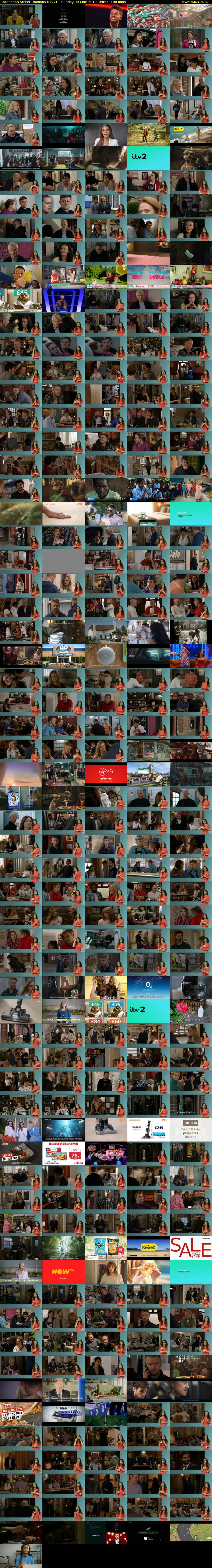 Coronation Street Omnibus (ITV2) Sunday 30 June 2019 09:55 - 12:55