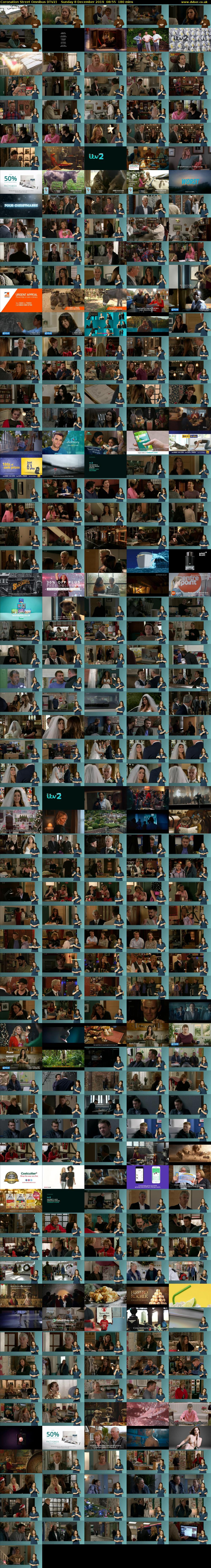 Coronation Street Omnibus (ITV2) Sunday 8 December 2019 08:55 - 11:55