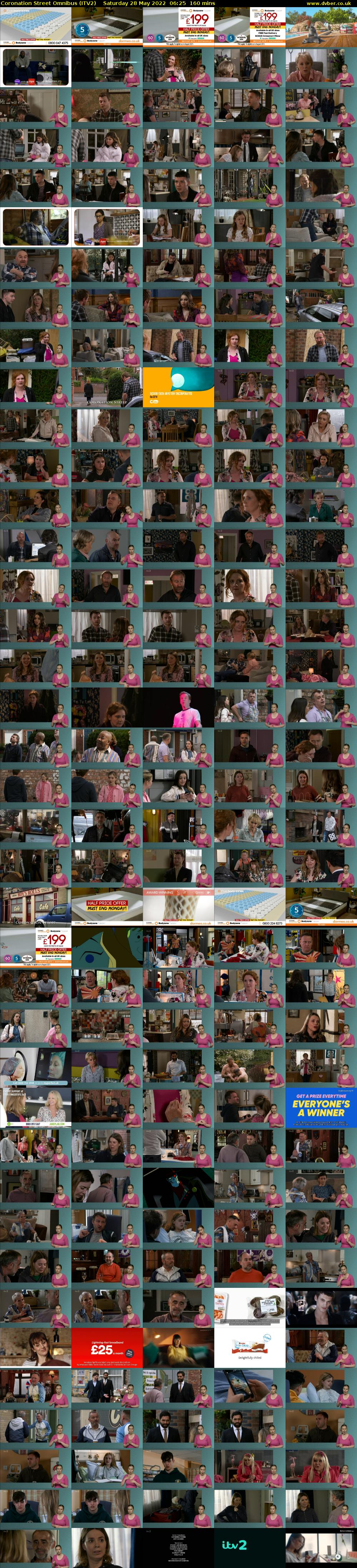 Coronation Street Omnibus (ITV2) Saturday 28 May 2022 06:25 - 09:05