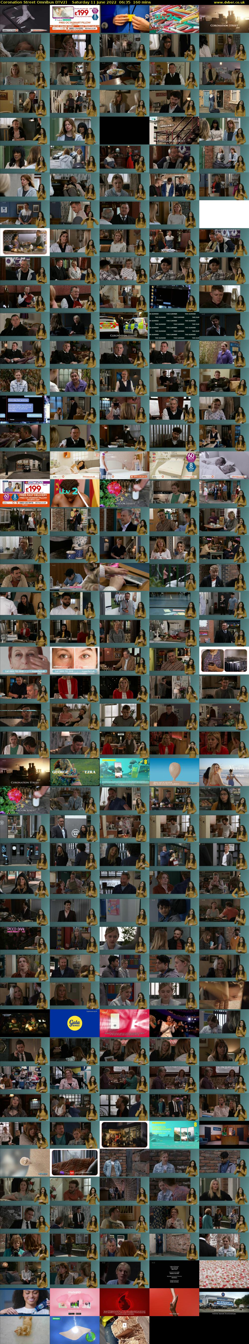 Coronation Street Omnibus (ITV2) Saturday 11 June 2022 06:35 - 09:15