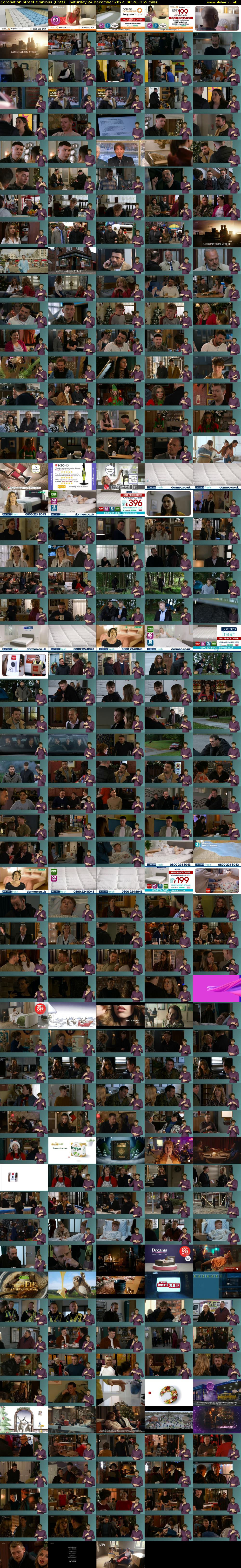 Coronation Street Omnibus (ITV2) Saturday 24 December 2022 06:20 - 09:05