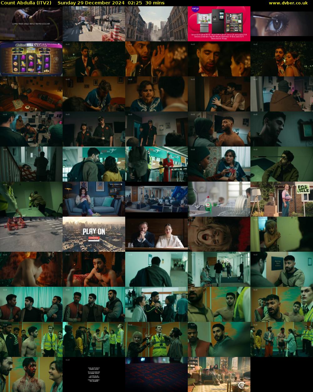 Count Abdulla (ITV2) Sunday 29 December 2024 02:25 - 02:55