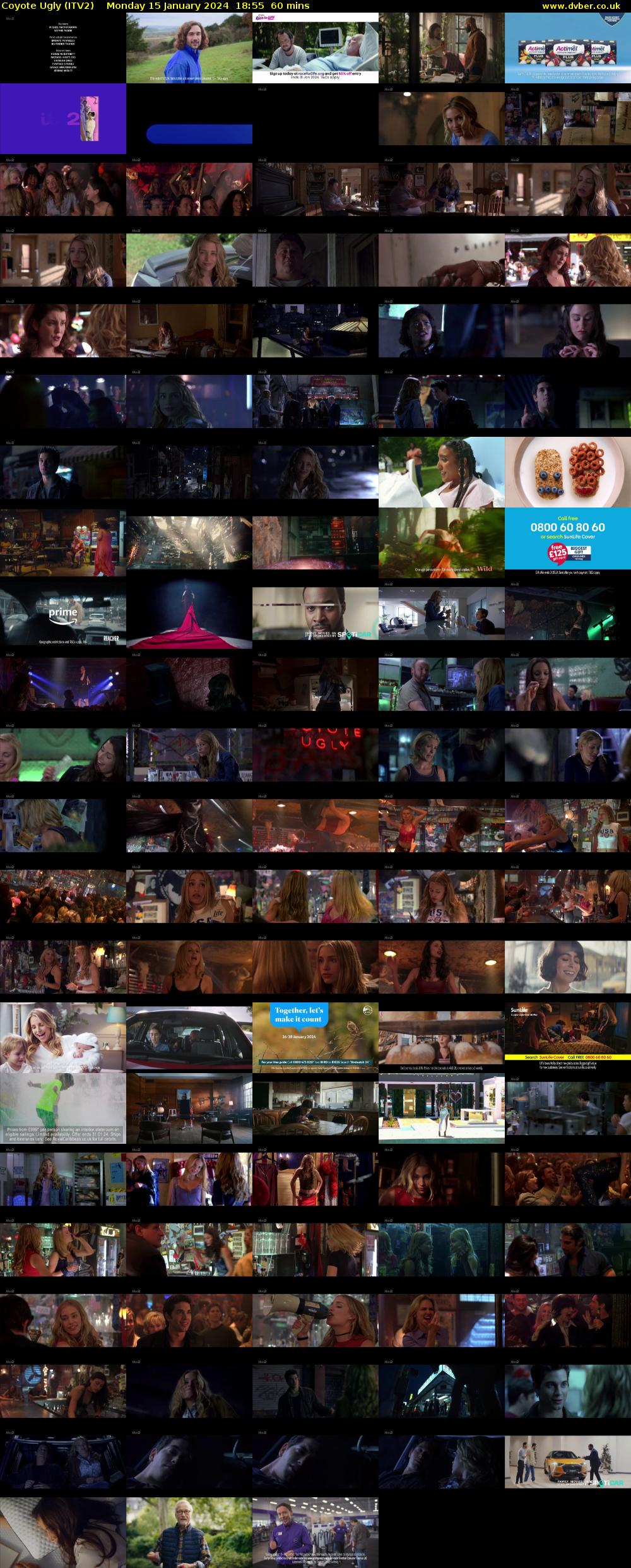 Coyote Ugly (ITV2) Monday 15 January 2024 18:55 - 19:55