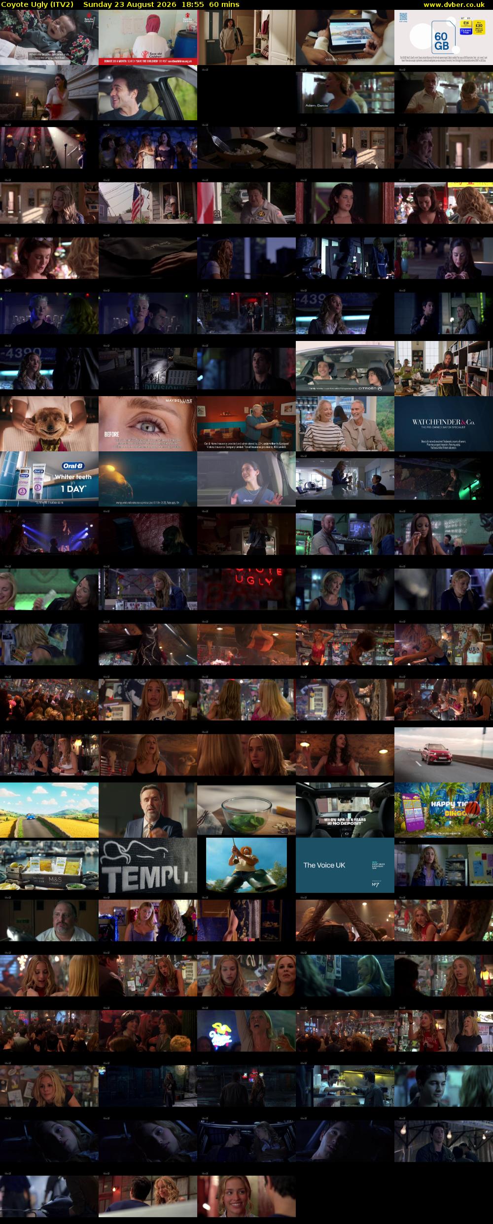 Coyote Ugly (ITV2) Sunday 23 August 2026 18:55 - 19:55