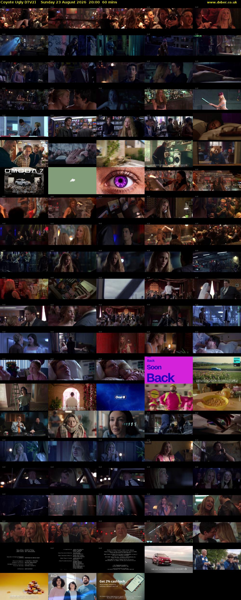 Coyote Ugly (ITV2) Sunday 23 August 2026 20:00 - 21:00