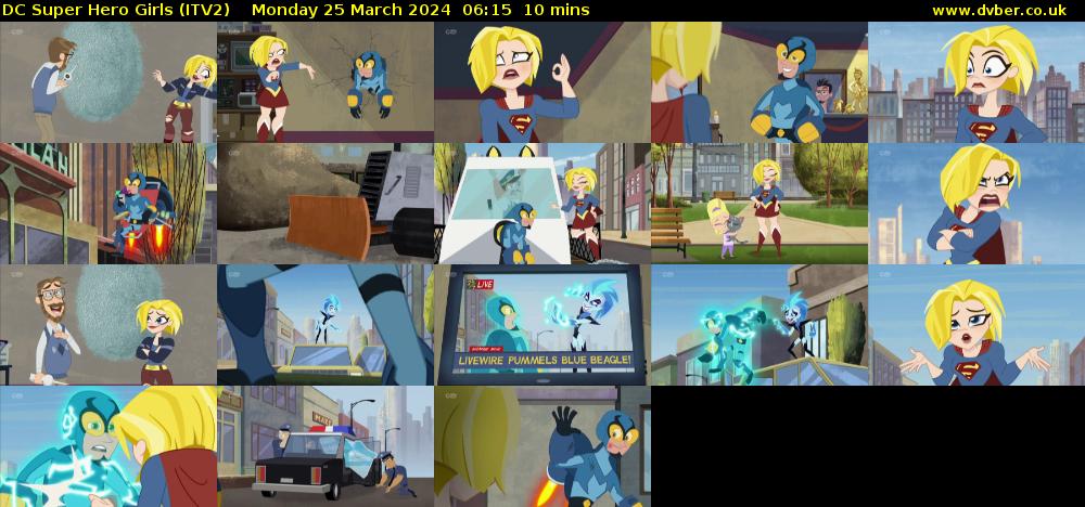 DC Super Hero Girls (ITV2) Monday 25 March 2024 06:15 - 06:25