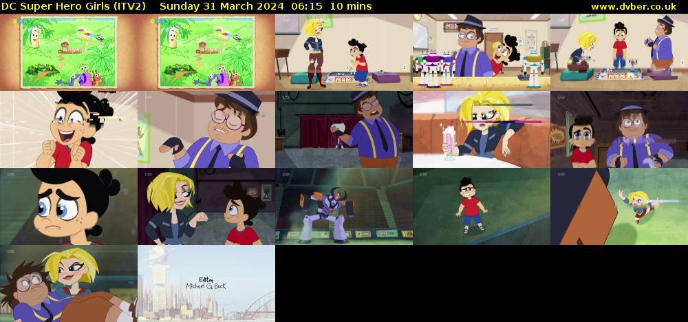 DC Super Hero Girls (ITV2) Sunday 31 March 2024 06:15 - 06:25