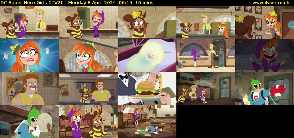 DC Super Hero Girls (ITV2) Monday 8 April 2024 06:15 - 06:25