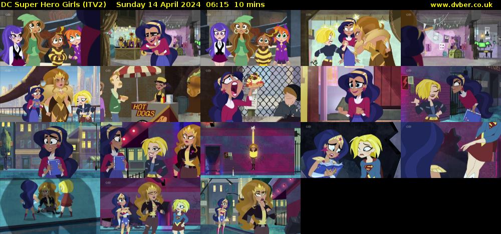 DC Super Hero Girls (ITV2) Sunday 14 April 2024 06:15 - 06:25