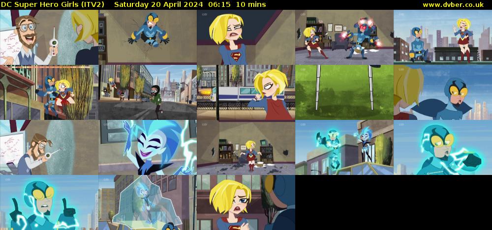 DC Super Hero Girls (ITV2) Saturday 20 April 2024 06:15 - 06:25