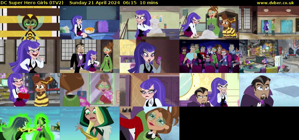 DC Super Hero Girls (ITV2) Sunday 21 April 2024 06:15 - 06:25