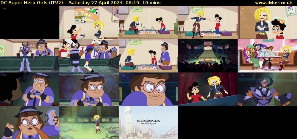 DC Super Hero Girls (ITV2) Saturday 27 April 2024 06:15 - 06:25