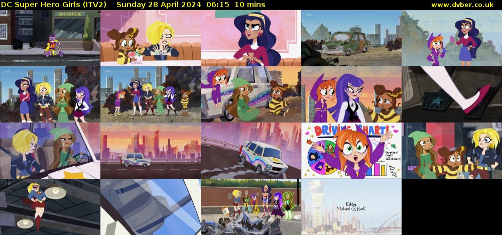 DC Super Hero Girls (ITV2) Sunday 28 April 2024 06:15 - 06:25