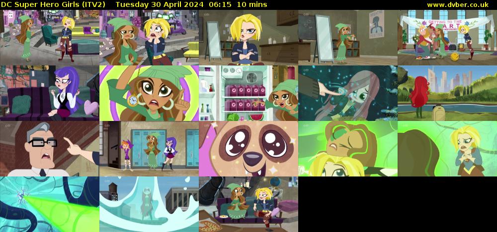 DC Super Hero Girls (ITV2) Tuesday 30 April 2024 06:15 - 06:25