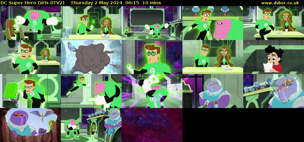 DC Super Hero Girls (ITV2) Thursday 2 May 2024 06:15 - 06:25