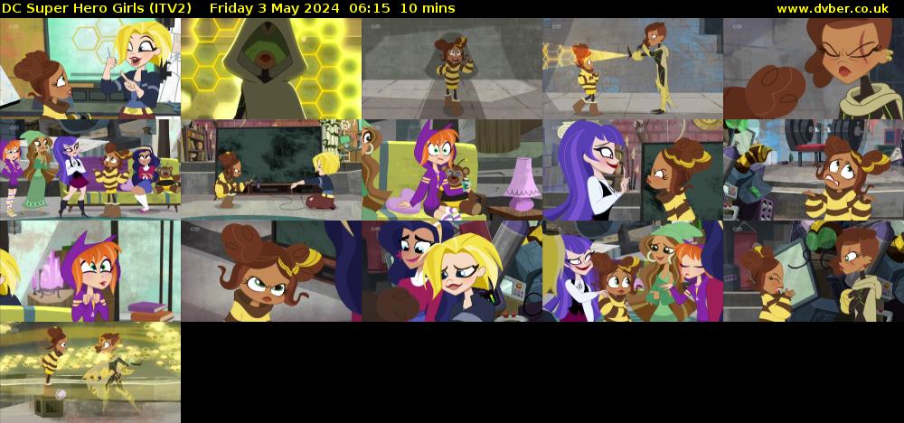 DC Super Hero Girls (ITV2) Friday 3 May 2024 06:15 - 06:25