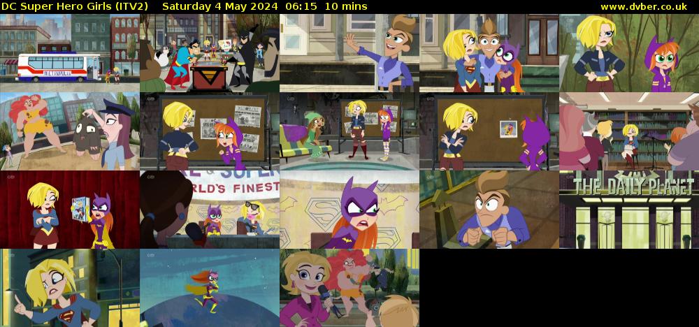 DC Super Hero Girls (ITV2) Saturday 4 May 2024 06:15 - 06:25