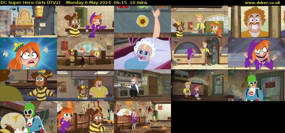 DC Super Hero Girls (ITV2) Monday 6 May 2024 06:15 - 06:25
