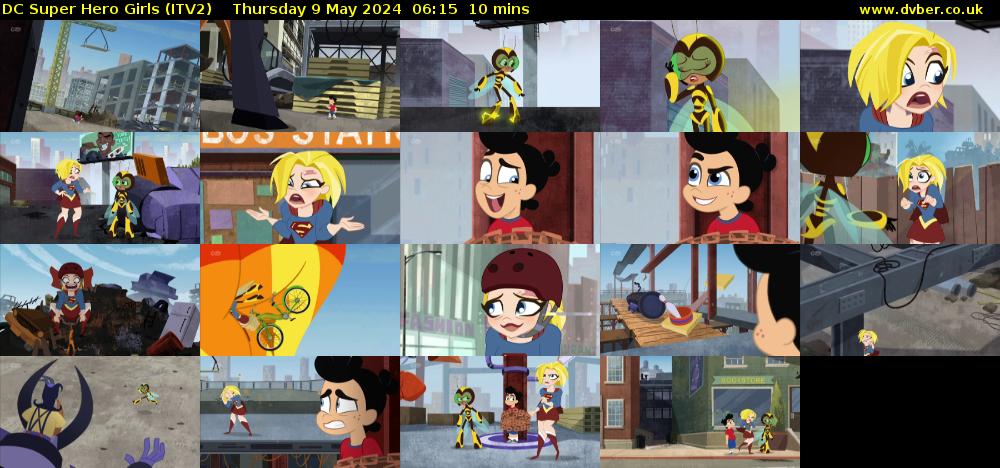 DC Super Hero Girls (ITV2) Thursday 9 May 2024 06:15 - 06:25