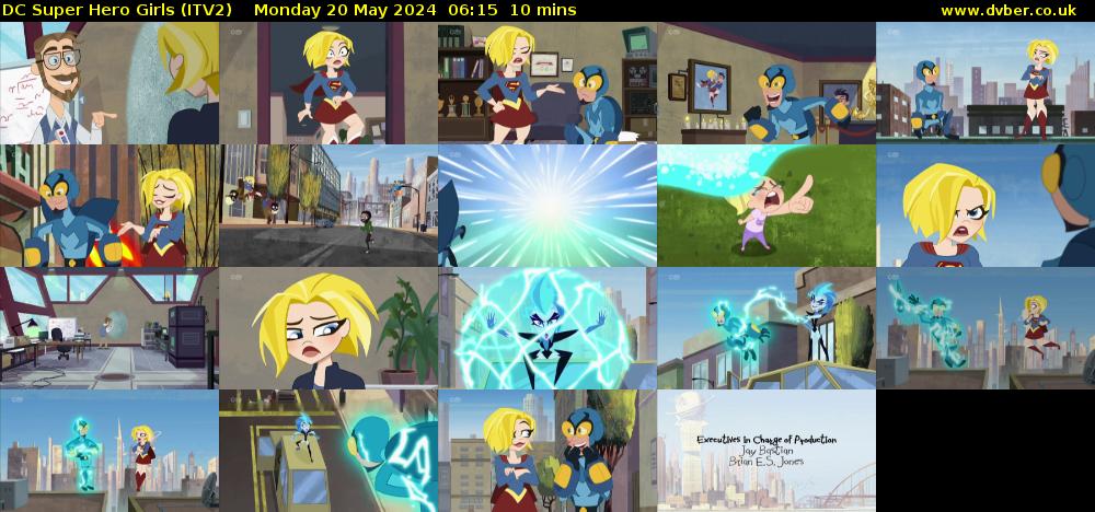 DC Super Hero Girls (ITV2) Monday 20 May 2024 06:15 - 06:25