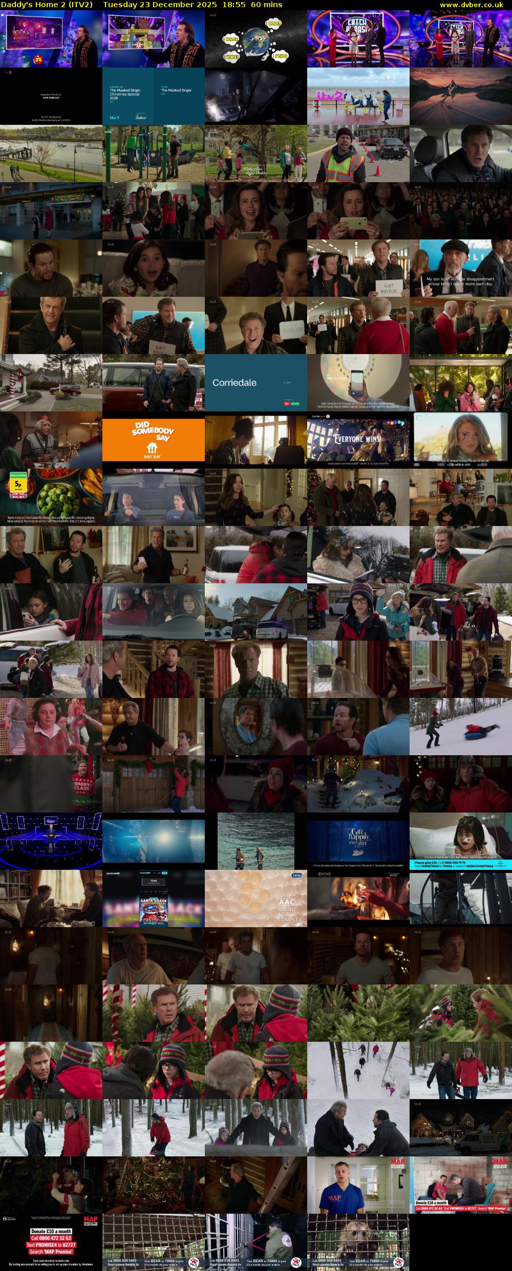 Daddy's Home 2 (ITV2) Tuesday 23 December 2025 18:55 - 19:55