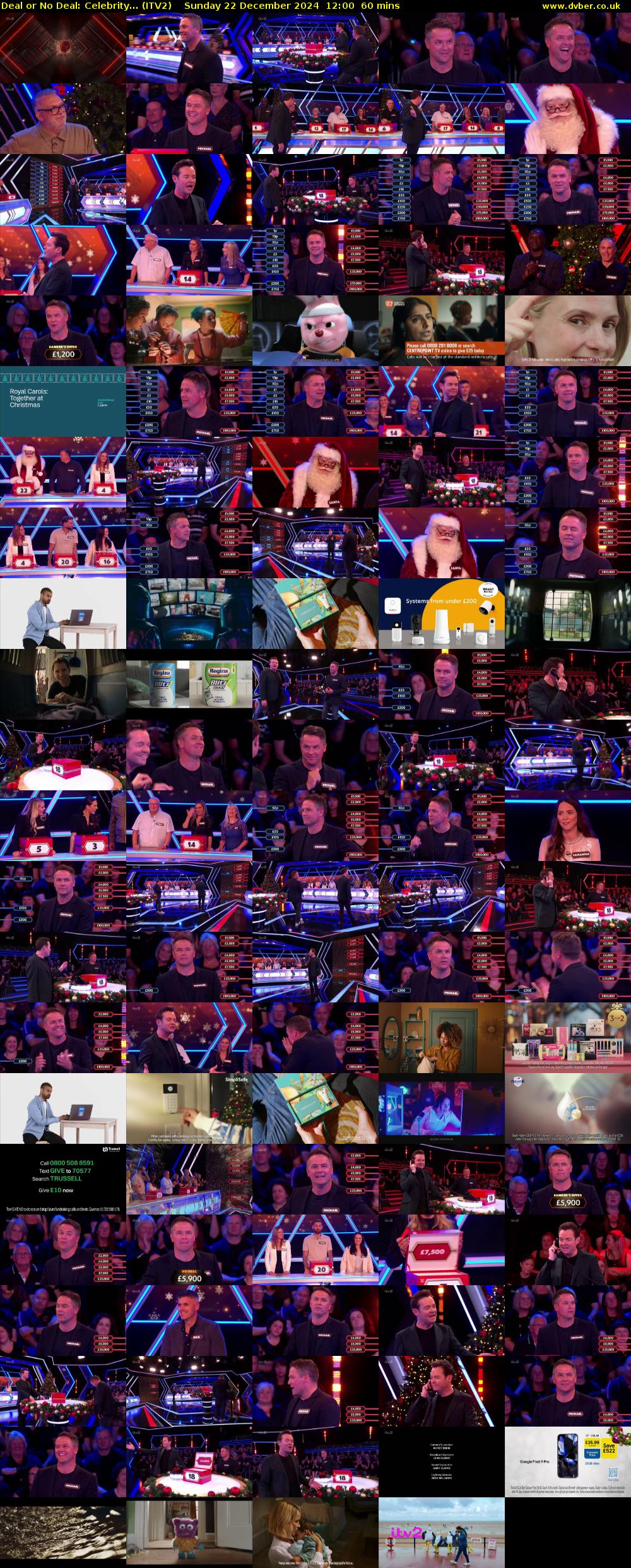 Deal or No Deal: Celebrity... (ITV2) Sunday 22 December 2024 12:00 - 13:00