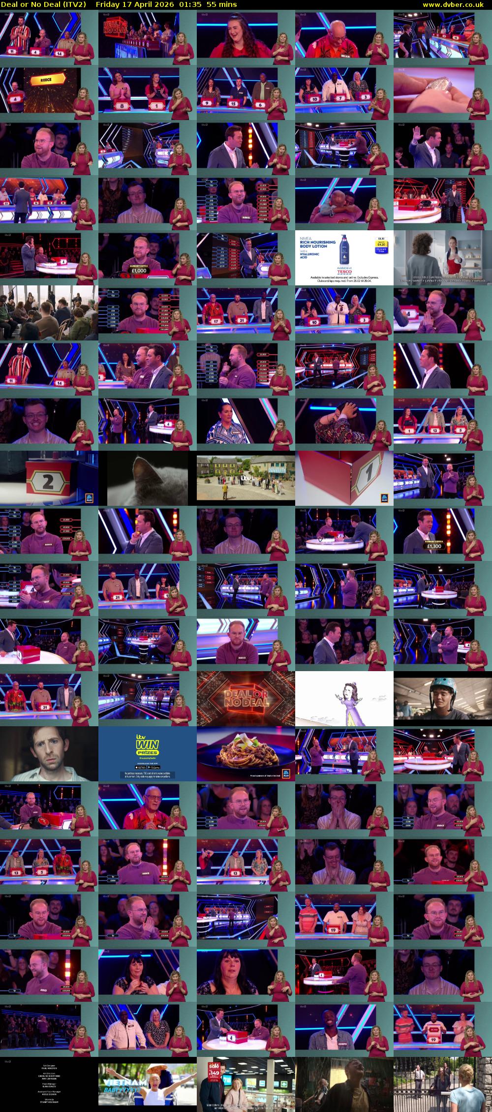 Deal or No Deal (ITV2) Friday 17 April 2026 01:35 - 02:30